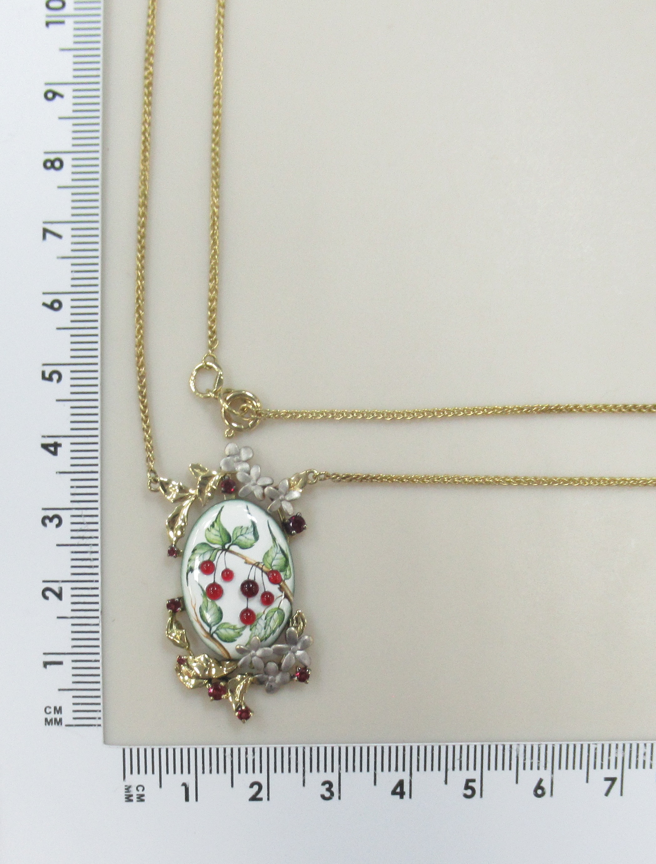 10712-000227 Колье (Au 585)